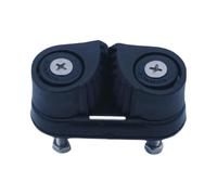 Riaisttd Cam Cleats for Boats, Multipurpose Nylon Kayak Cam Cleat, Lightweight Boat Accessories, Durable Black Cam Cleats for Sailboats, Pilates Reformer, Robust And Dependable