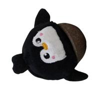 Riaisttd Cama para gatos con forma de pumpkin | Casa para gatos de Halloween | Cama gruesa de felpa para interior | Espacio para dormir para gatos y perros pequeños | Perfect Addition for