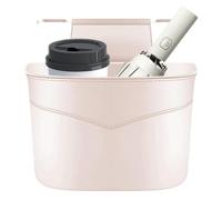 Riaisttd Car Trash Can Bin, Waterproof Leakproof Garbage Bin, Hanging Auto Trash Bag, Size About 18.7x9 X13.8cm Inches for Suv, Truck, Home and Travel Back Seat 164g