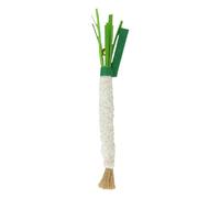 Riaisttd Cat Chew Toy, Scallion Shape Felt, Biting Accessory Cats, 8.66 Inches, Interactive Training Tool, Small, Medium, Large Cats, Care and Play Item for Pet Enrichment