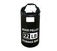 Riaisttd Contenedor para pellets BBQ, porta virutas 10 kg - Portellet para ahumador, para barbacoa al aire libre, barbacoa, camping, jardín, picnic, patio