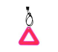 Riaisttd Correas reflectantes - Colgantes triangulares de seguridad de alta visibilidad para bicicleta y ciclismo, reflectante, para mochila | para camping, exterior, correr, desplazamiento