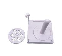 Riaisttd Crocheting Yarn Holder, Spool Spinner Rack, Knitting Tool with Storage Drawer, 7.09 Inches, Ideal for Grandmother Women Crocheters Knitters And Craft Lovers