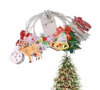 Riaisttd Cute Holiday String Lights, Indoor Christmas Lights, Winter Holiday Fairy Lights, Bedroom Fireplace Lights, Hangable Christmas Lights, LED Festival String Light for Bedroom Fireplace