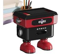 Riaisttd de almacenamiento WiFi, soporte de escritorio para robot, escondida para el hogar, dormitorio, salón, estudio, de TV, lugar de trabajo, centro de entretenimiento y armario de