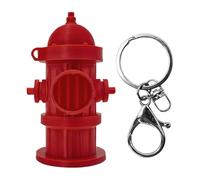 Riaisttd Dispensador de bolsas para excrementos, divertido soporte para residuos de hidrantes, almacenamiento portátil, llavero de 4.33 pulgadas para cachorros, gatitos, paseos de perros, viajes