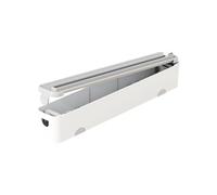 Riaisttd Dispensador De Film Transparente, Organizador Magnético, Portarrollos Reutilizable De Pared Con Cortador, Para Cocina Papel De Hornear