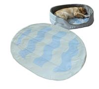 Riaisttd Dog Cooling Mat, Cat Cooling Pad Bed, No Slip Pet Cushion Blanket, 16,93 x 11,81 x 0,79 pulgadas, Soft Summer Sleep, for Puppy, Kitten, interior Outdoor Use, Crate, Kennel