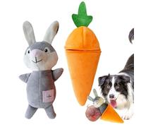 Riaisttd Dog Treat Dispenser Toy, Fruit Shape Dog Nosework Toy, Funny Snuffle Plush Puppy Toys, Pet Puzzle Toy for Dogs, Dog Snuffle Toy for All Breeds, Interactive Dog Puzzle, Nosework Toys for Dogs