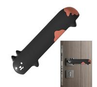 Riaisttd Door Handle Protector, Soft Cartoon Knob Cushion Cover, Safety Lever Sleeve Pad, 15,7 x 5,7 x 4,7 cm, para Handles Flat Square in Bathroom, Living Room, and Home Use Winter and Busy Days