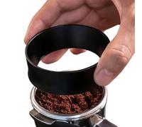 Riaisttd Embudo dosificador - Repuesto magnético ligero a prueba de derrames - Embudo dosificador de espresso - para máquina cafetería Home Brewing Puck Apisonamiento y distribución
