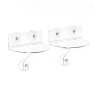 Riaisttd Estantes para plantas de interior, estantes flotantes colgantes de acrílico, repisa de ventana que ahorra espacio, 20 x 14 x 7,1 cm para cocina, baño y decoración del hogar, estante versátil