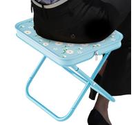 Riaisttd Folding Chair, Outdoor Stool, Portable Seating Gear, Lightweight Compact Frame, Easy Carry Design, For Camping Trips, Beach Days, Garden Use, Picnics, and Travel Adventures