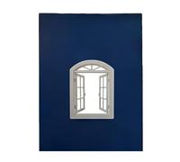 Riaisttd Fotografía con forma de ventana, herramienta de encuadre de fotografía, con vista desde la ventana como objetos de escenario, retratos exteriores, , viajes, creadores de contenido