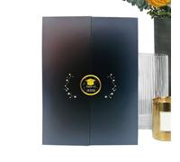 Riaisttd Graduation Guest Book, 2025 College Graduation Memory Scrapbook, Dedicated Graduate, Autograph Pages, Student and Teacher Ceremonies, Ideal for Preserving Memories