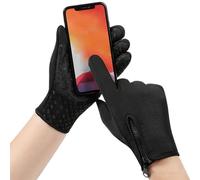 Riaisttd Guantes de invierno térmicos, manoplas para pantalla táctil, guantes de senderismo invernal, para clima frío, ciclismo, esquí, carreras de nieve, conducción de pesca, senderismo