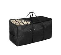 Riaisttd Hay - Bolsa de almacenamiento, extra , Oxford Heavy-Duty Hay Tote, resistente al agua, tamaño aproximadamente 112 x 55 x 45 cm con tapa lenta para barn, estable, granja y alimentación