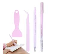 Riaisttd Herramientas para álbumes de recortes, bolígrafo de pegamento para álbumes de recortes,Kit de de a mano - Herramienta manual de elaboración de libros mayores para collage