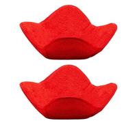 Riaisttd Hot Bowl Holder, 2-Pack Heat-Resistant, Microwave Bowl Holders, 25x21cm, Soft Padded Dish Insulators, Reusable Soup Plate Protectors Ideal for Dorm, Home, Meal Prep, Oven, Camping