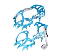 Riaisttd Ice Cleats for Shoes, Mountaineering Crampons, 14-Spikes Ice Snow Grips, Shoe Boot Traction Cleats, Anti -Slip Footwear for Women, Ice Cleats for Boots, Snow Grips for Shoes, Mountaineering