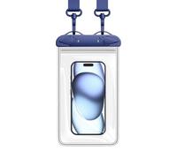 Riaisttd Impermeable De Teléfono,Seca para Teléfono con Cordón,Sumergible para - para Natación Buceo Navegación Kayak Piscina Crucero Viaje en Carretera Vacaciones y Viajes