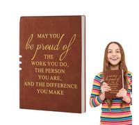 Riaisttd Inspirational Journal | Writing Notebook | School Supplies Journal | Creative Writing Journal And A5 Size Travel Diary With 12.6x21cm/4.96x8.27 Inches For Note Taking