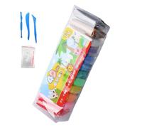 Riaisttd Kid Modeling Clay Kit for Boys and Girls Ages Over 3, Complete Sculpting Tools Set, and Safe Modeling Clay for Kids, Creative Clay Set for Craft Projects and Artistic Fun