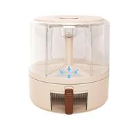 Riaisttd Kitchen Grain Dispenser, Multi-Grid Detachable Dry Food Container, Airtight Storage Solution, 9.06x10.2x9.53 pulgadas Rotation 360 grados Organization for Kitchen Use
