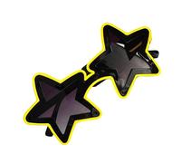 Riaisttd LED Light Up Glasses, Colorful Star Sunglasses with Transparent