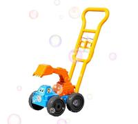 Riaisttd Máquina de burbujas de jabón - carrito de empuje | Alimentada por batería para niños - para doméstico al aire libre, jardín, patio, césped, de cumpleaños