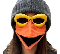 Riaisttd Máscara Animal | Casco Artesanal con Gafas de Sol | Novedad Máscara Animal Hablando - para Carnaval Masquerade Eventos Vacaciones Sesiones de Fotos Teatro Escena