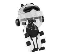 Riaisttd Motorcycle Phone Mount, Sun Shade Holder, Handlebar Phone Clamp, 4,53 x 2,6 pulgadas, Quick Release Weatherproof Design, Light Blocking Stand, for Outdoor Riding Adults Friends Use