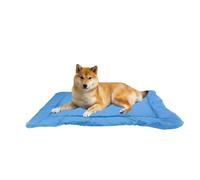 Riaisttd Outdoor Dog Bed, Portable Camping Roll-Up Pad, Waterproof Washable Mat, 90x60x3cm Foldable All-Season, for Small Medium-Large Dogs, Travel, Hiking or Backyard Use Provides Comfort