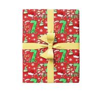 Riaisttd Papel de regalo de Navidad de 67 memes, suministros para envolver cajas de golosinas, papel de regalo de decoración navideña, para amigos, oficina, colegas, planificadores de fiestas
