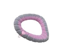 Riaisttd para el asiento del inodoro | para el baño, fabricada en tela lavable y con mayor espesor, suave y más cálida para asiento de inodoro, para casa, hotel, servicios higiénicos y