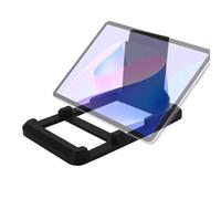 Riaisttd Phone Stand, Foldable Holder, Desktop , Adjustable Viewing Angle, 1.57x0.43x2.56 inches, Compact Travel Design, Smartphone Support for Office Kitchen Study or Dining