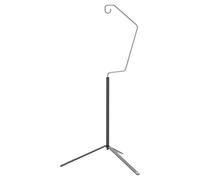 Riaisttd Portable Light Pole, Foldable Desktop Light Stand, Multi-Functional Camping Light Pole for Outdoor Activities, Ideal Light Stand Holder Camping and Fishing, Foldable Light Pole, Portable