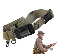 Riaisttd Portatramo de Correa de Pesca, Porta-Billete de Cinturón de Cintura de Pesca - 3er Soporte de Mano para Bastón de Patas | Equipo de Pesca y Equipos, Insertor de Poste de Pesca,