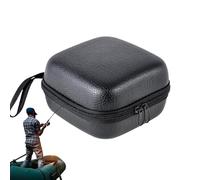 Riaisttd Premium Fishing Reel Cover, Abrasion-Resistant EVA Storage Case, Sturdy Protective Bag for Baitcasting And Drum Reels, Accessory for Anglers During Transport And Storage