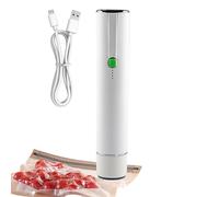 Riaisttd Sellador al vacío de mano | Gadgets de sellado recargables portátiles | Sellador al vacío de mano para alimentos, para el hogar, coche, chef, cocina, viaje, cocina, dormitorio