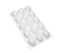 Riaisttd Silicone Cake Molds, 15-Cavity Baking Mold Mousse Cake, 6,69 x 11,61 in Reusable No Tick Bakeware, Food Making Tool for Jelly, Chocolates, Fondant and More