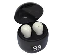 Riaisttd Sleep Wireless Earbuds, Noise Canceling Running Headphones, Ultra Light Invisible Design, Black, Skin Color, Smart Touch Control, Comfortable Headset for Sports