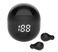 Riaisttd Sleep Wireless Earbuds, Noise Canceling Running Headphones, Ultra Light Invisible Design, Black, Skin Color, Smart Touch Control, Comfortable Headset for Sports