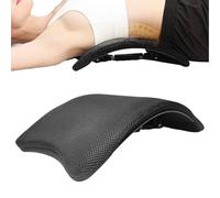 Riaisttd Tabla lumbar para la espalda | Soporte lumbar portátil ajustable - Soporte lumbar | Para mujeres Salud Masaje Yoga Casa Corrección Relajación
