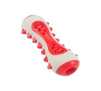 Riaisttd Teeth Cleaning Toy, Dog Chew, Puppy Safe Rubber, Oral Care Design, Creative Shape, Small Red, Health Use, Medium Large Dogs, Interactive Fun, Daily Chewing, 1,02 pulgadas