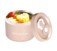 Riaisttd Thermal Containers for Hot Food, Insulated Lunch Jar with Spoon, Leakproof Lunch Box, Large Capacity Snack Container, Lunch Box with Handle, Thermal Food Container, Hot Food Storage Jar