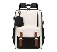 Riaisttd Travel Backpack, Lightweight Bookbag, School Luggage Pack,16,93 x 11,81 x 7.09in, Compartment Design, Comfortable Wear Structure, for College Work Commute Hiking Airplane Outdoor Use, negro y