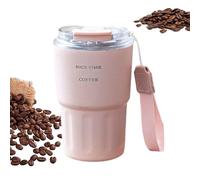 Riaisttd Tumbler with Straw, 360 ml Travel Mug, Hot Cold Retention Cup, 2.76x2.76x5.71 Inches, Spill-Resistant Lid Design, for Daily Commute, Outdoor Activities, Gym, Sports, Travel Use