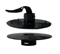 Riaisttd Water Mat Tether, Floating Mat Strap, Tethering System, Black, Heavy Duty Tie Down, Adjustable Secure Attachment, Ideal para almohadillas de espuma, Boats, Kayaks, Lakeside Use, Summer