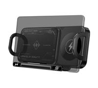 Riaisttd Wireless Charging Phone Holder for Car, Auto-Clamping Mobile Phone Mount, Rotation Navigation Bracket for Tablets, Folding & Straight Screen Phones, Fast Charging Car Phone Mount